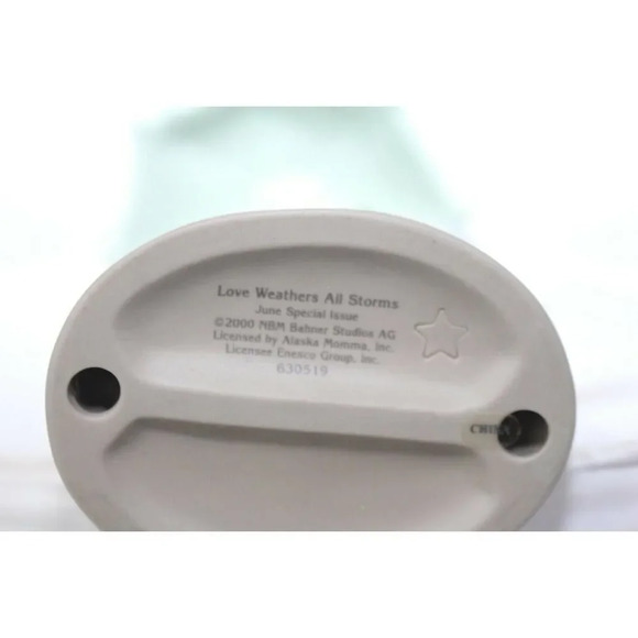 Enesco Love Weathers All Storms Rare 2000, - Picture 3 of 3